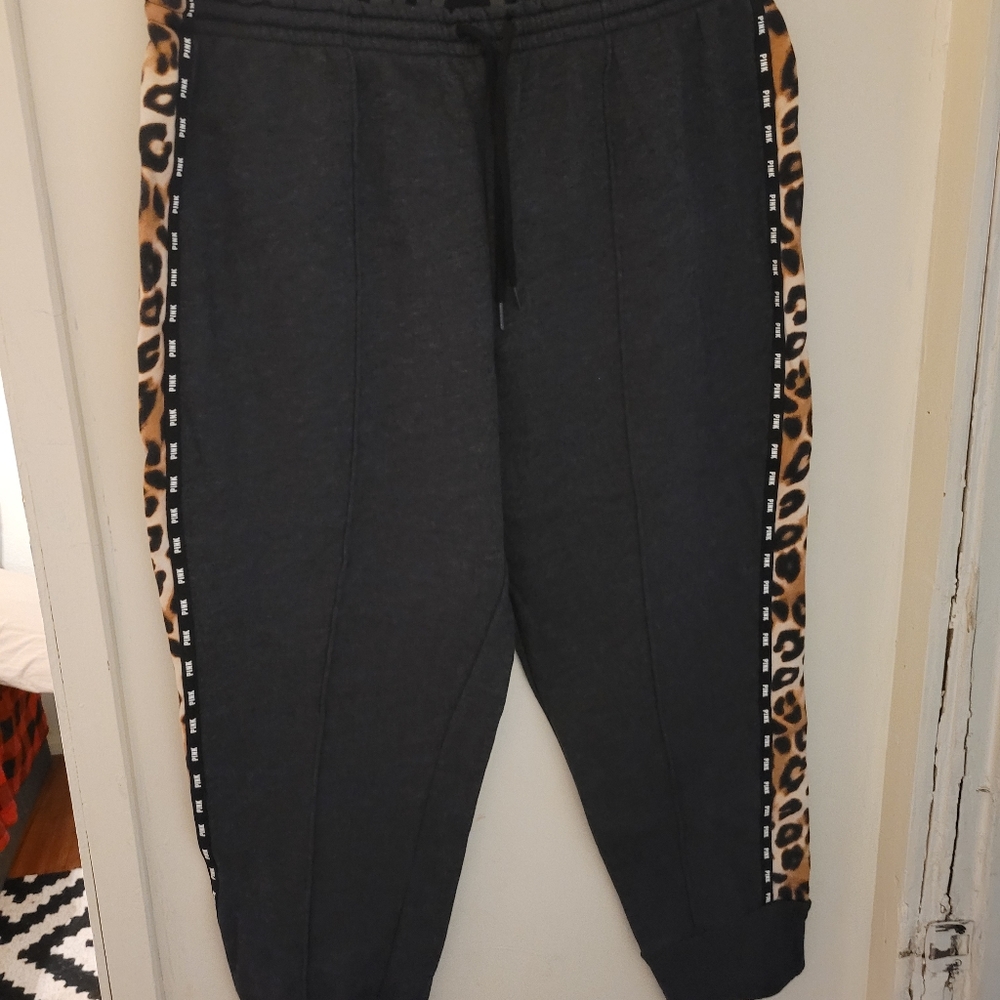 VS pink jogger sweats